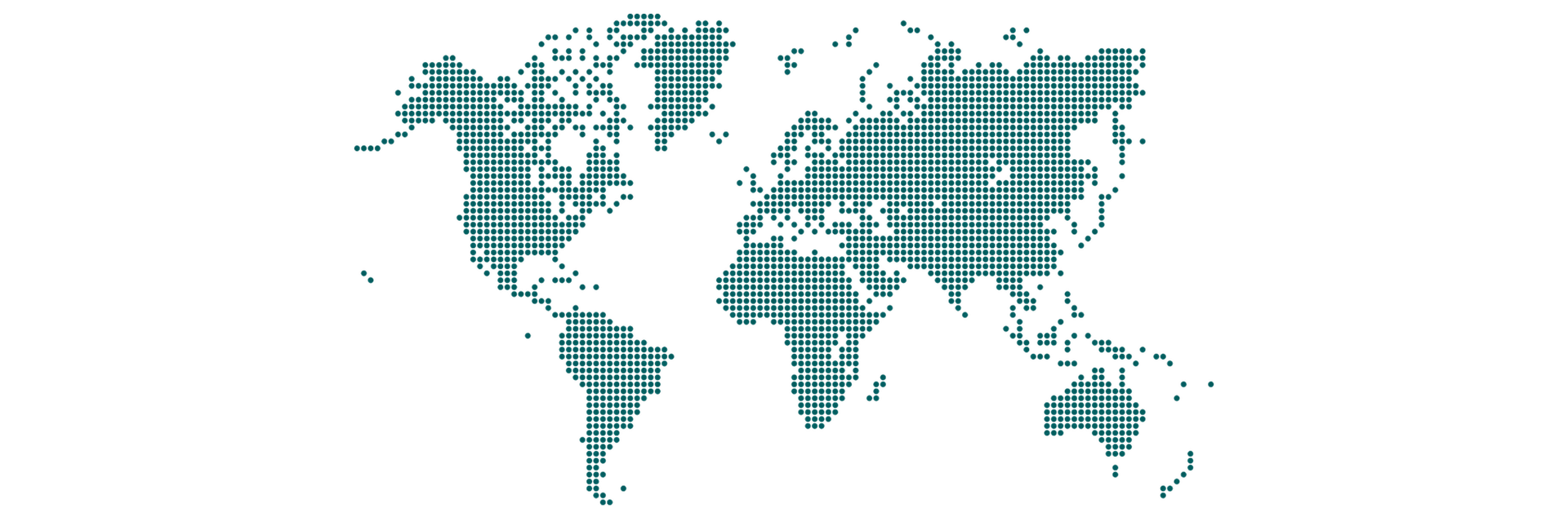 World map dotted pattern